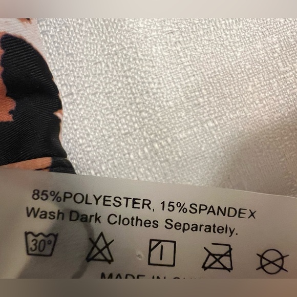 REDUCED❗️ Tempt Me one piece halter top Animal print swimsuit, Large NWT - Picture 4 of 10